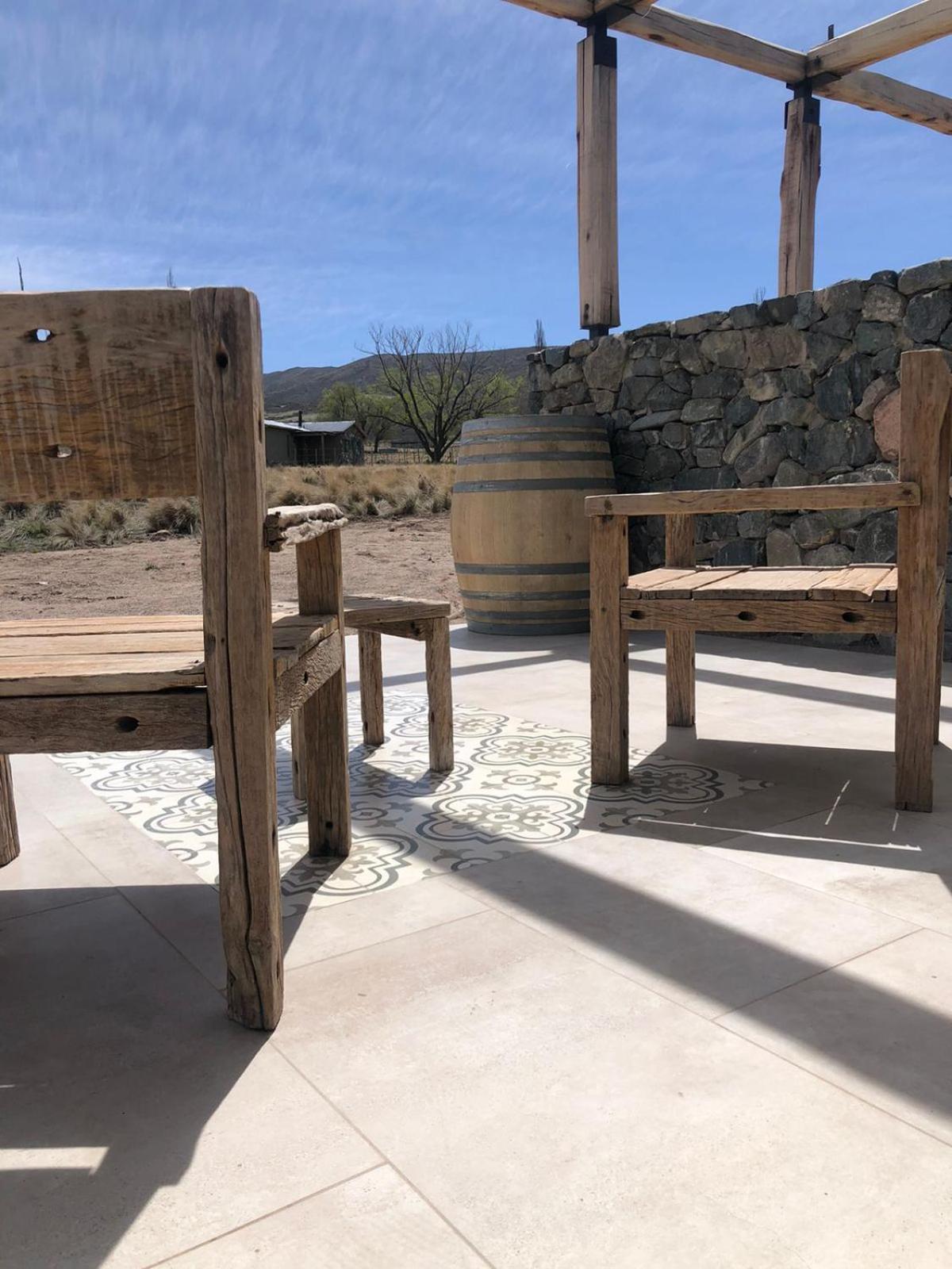 Rancho Adobe Eco Hotel Tupungato Eksteriør billede