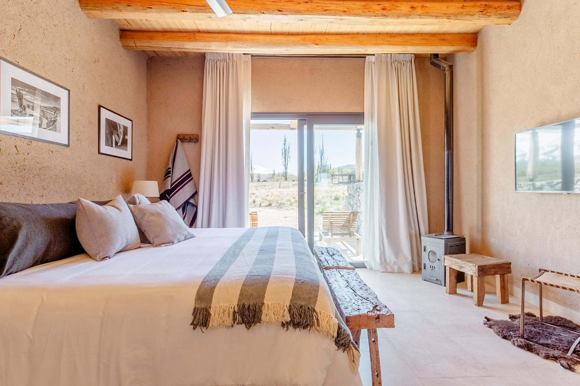 Rancho Adobe Eco Hotel Tupungato Eksteriør billede