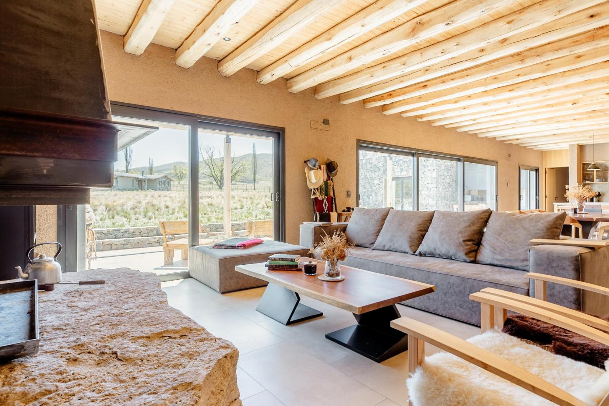 Rancho Adobe Eco Hotel Tupungato Eksteriør billede