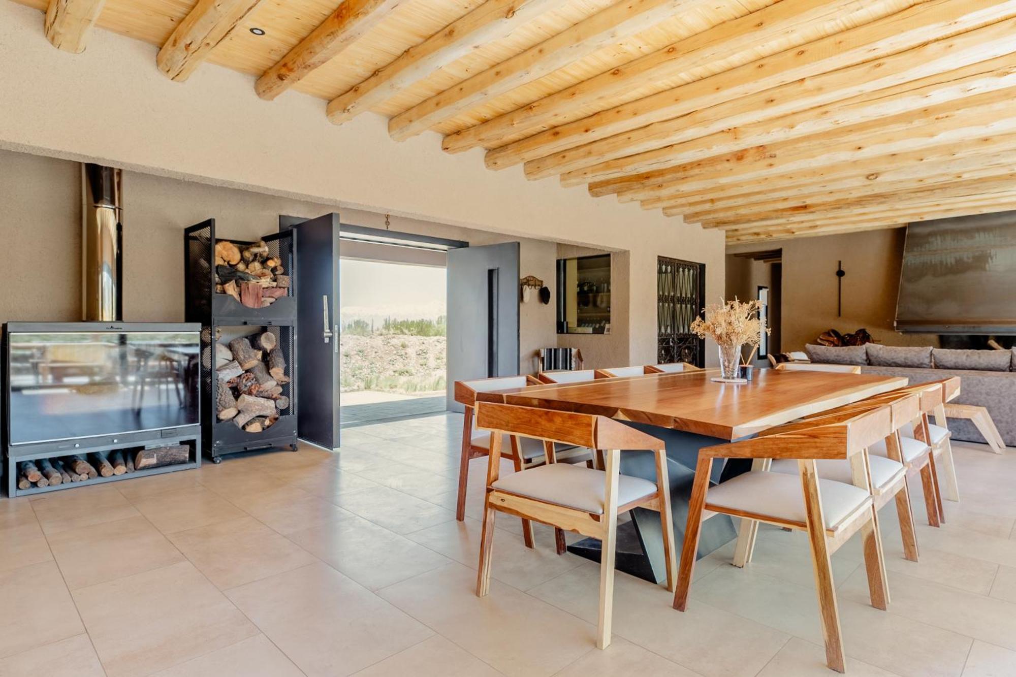 Rancho Adobe Eco Hotel Tupungato Eksteriør billede