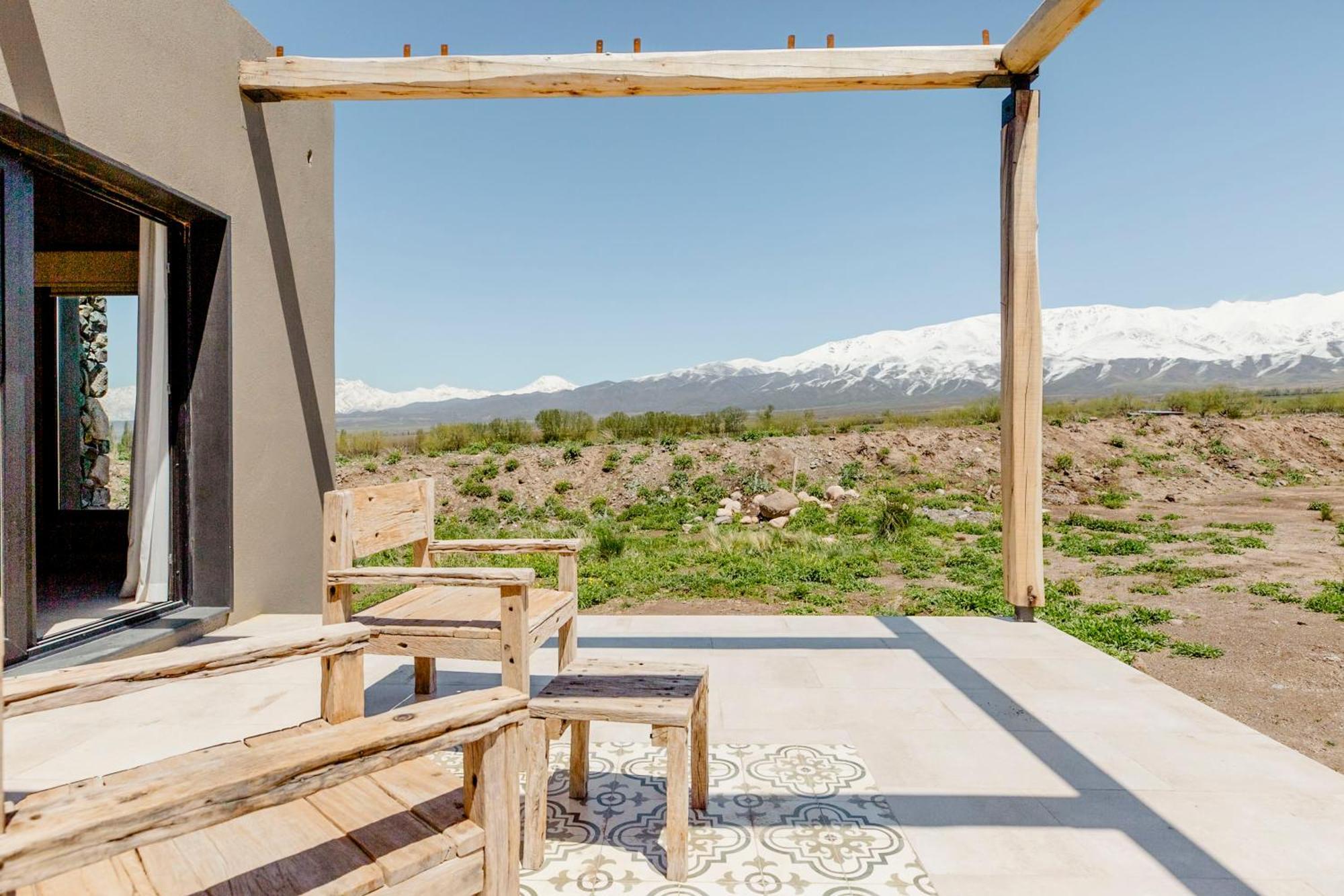 Rancho Adobe Eco Hotel Tupungato Eksteriør billede