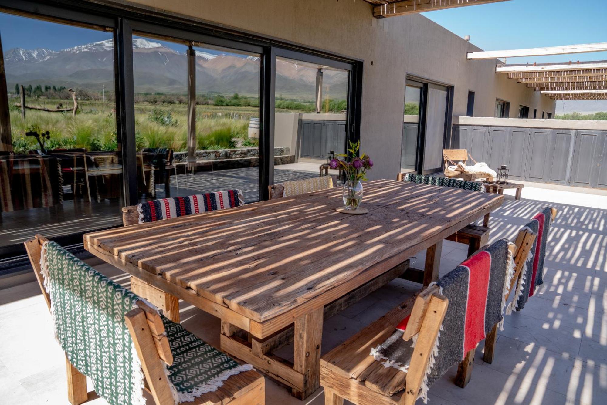 Rancho Adobe Eco Hotel Tupungato Eksteriør billede