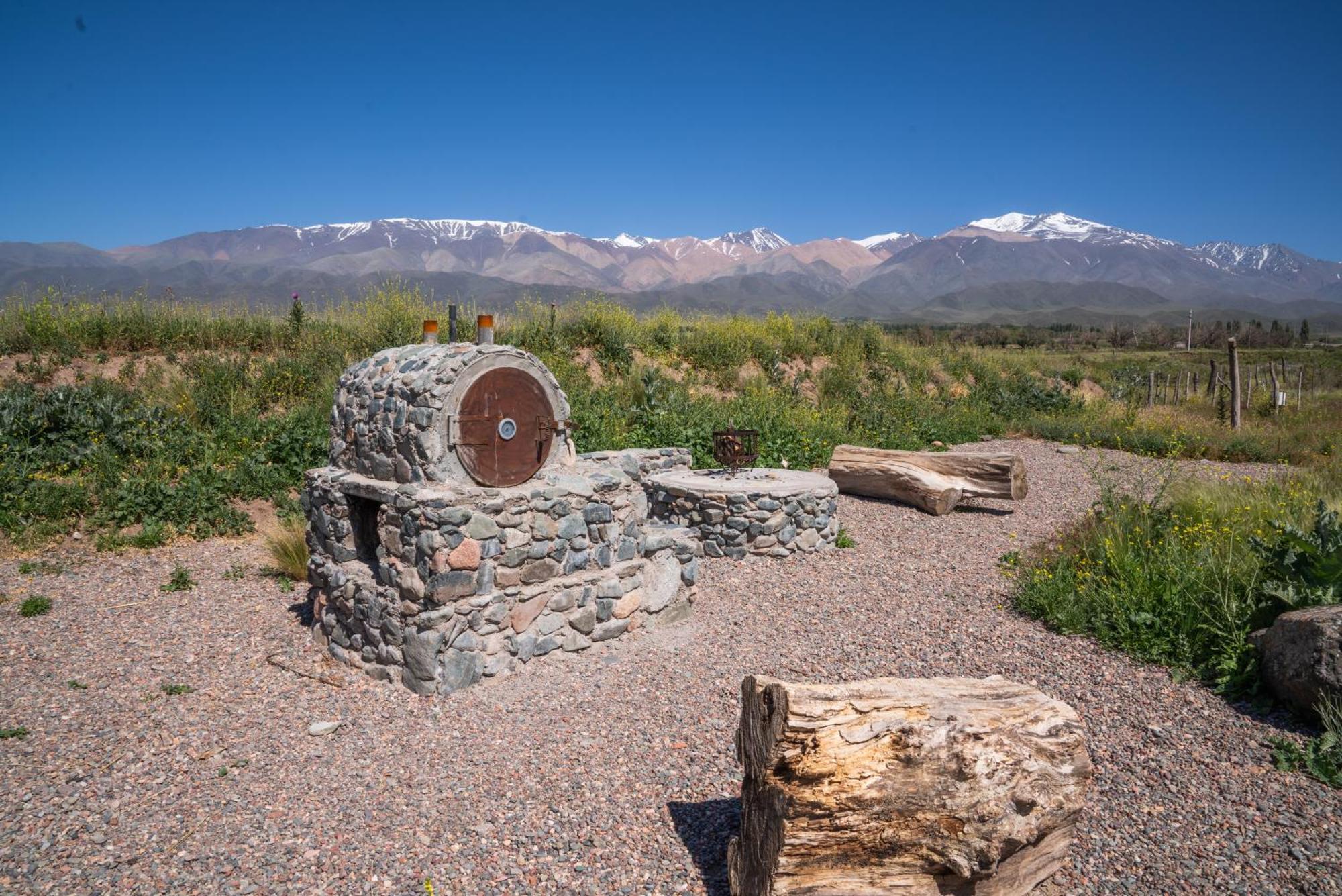 Rancho Adobe Eco Hotel Tupungato Eksteriør billede