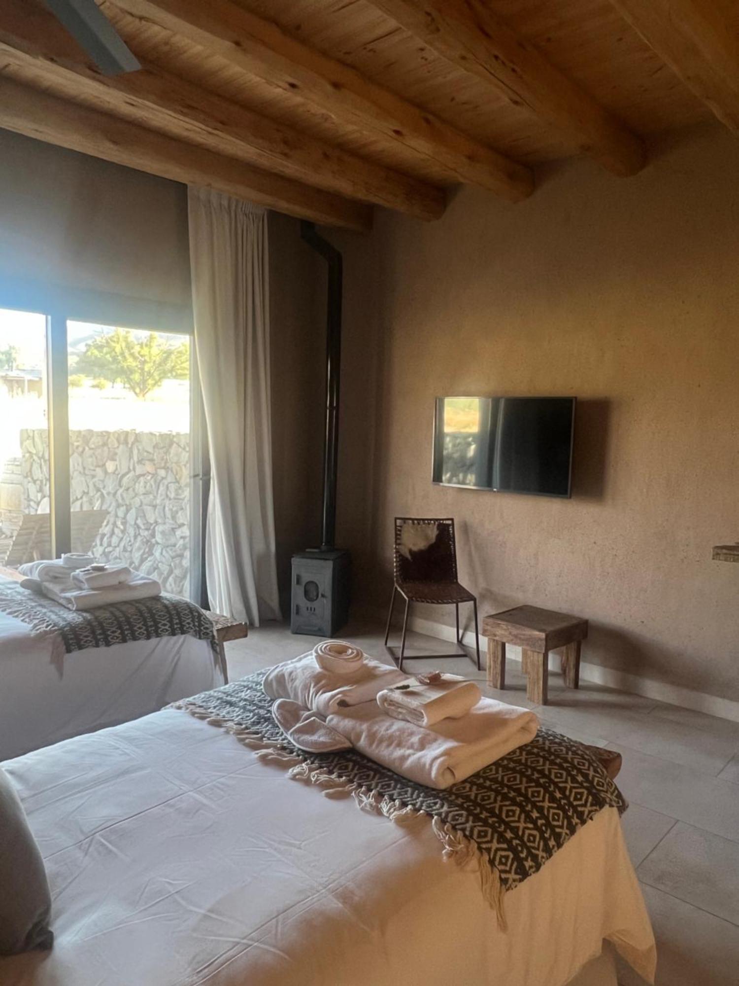 Rancho Adobe Eco Hotel Tupungato Eksteriør billede